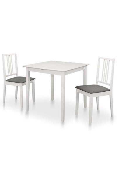 Concept Set mobilier de bucătărie, 3 piese, alb, MDF