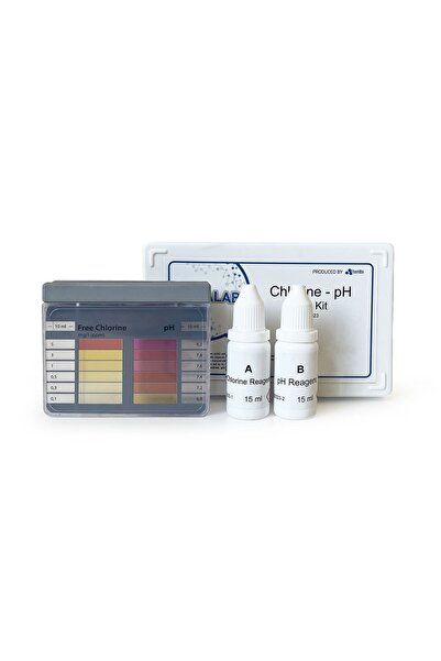 ChemBio Ph Ve Klor Test Kiti Havuz 0-5mg/l(PPM) Klor Ve 6.8-8.2 Ph