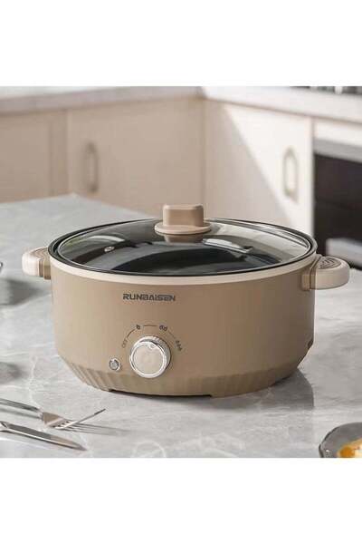 Bukela Electric Hot Pot 3 L and 4.6L Non-Stick Electric Cooker