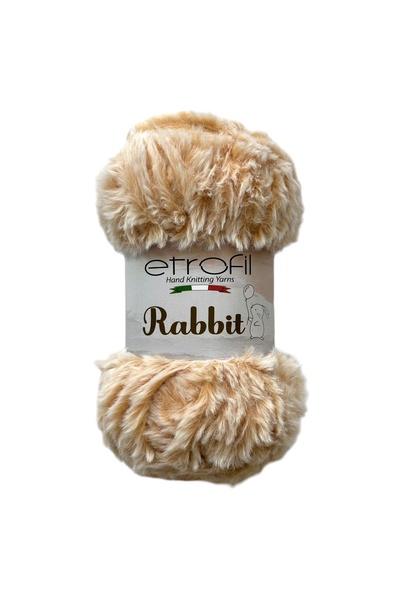 Rabbit Knitting Rope Caramel Foam 100% Polyester 100g 65m (70718)