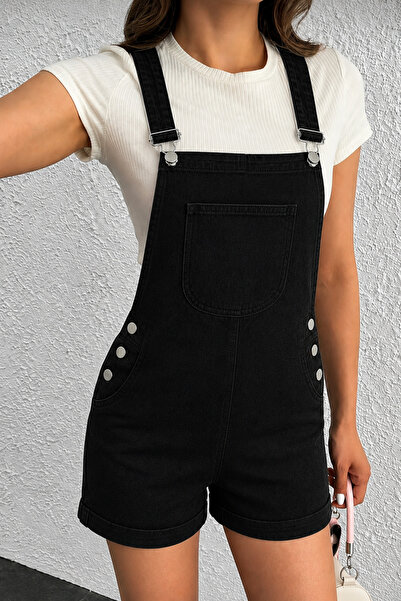 DEEFWEAR Comfortable Summer High Waist Salapot Jean Overalls