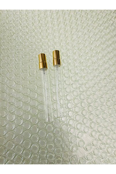 canper Cam Parfüm Şişesi Kolonya Şişesi Boş Fısfıs Sprey Şişe Genel Bakım Sprey Gold 10 ml (50 ADET)