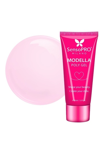 SensoPRO Milano Polygel MODELLA - Roz Malva, 30ml