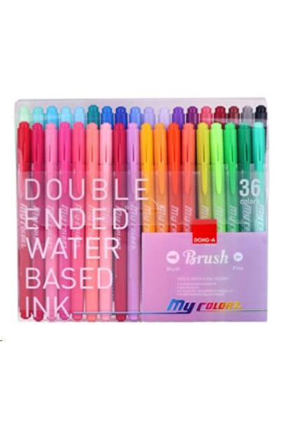 Dong-A Dong A My Color 2 Çift Taraflı Keçeli Kalem 36'li Set