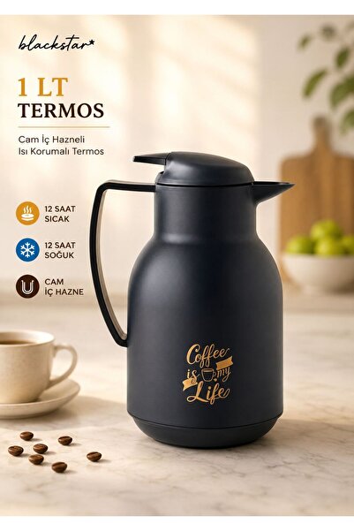 Blackstar 1 Lt Cam Hazneli Termos (Top Push)