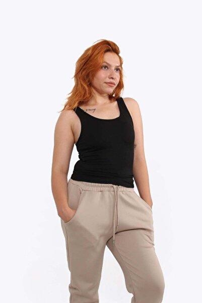 Mckanzie 5058 Model Crop Tank Top - Inside Covered Design
