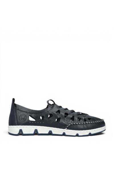 Rieker Pantofi casual, damă, RIEKER, ANTISTRESS, 49956-14 bleumarin, piele 38