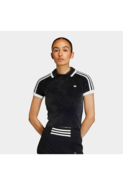 adidas Cali Kadın Siyah Polo Tişört (KD2428)