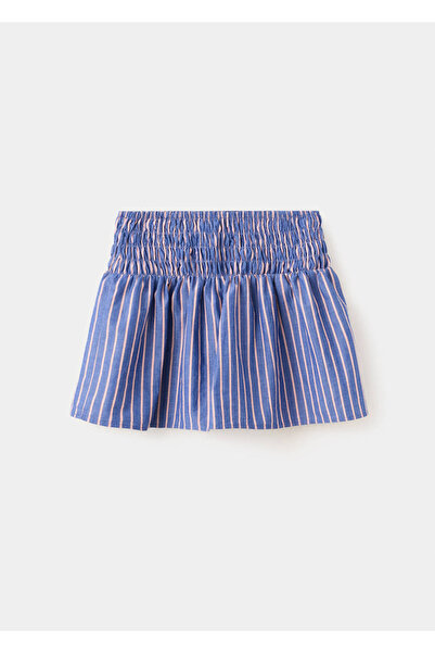 MANGO Kids Çizgili koton etek