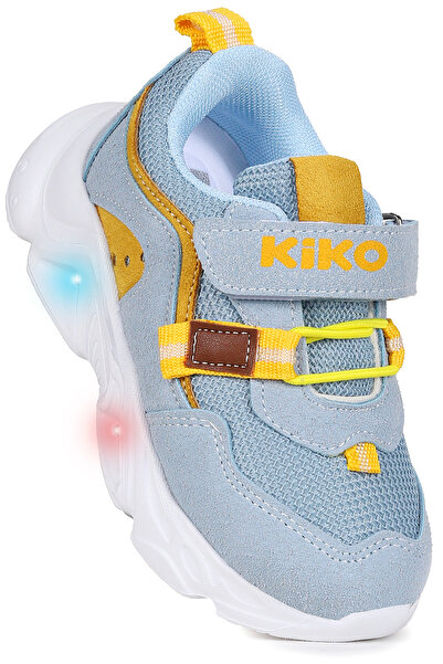 Kiko Kids Denfor Cırtlı Işıklı Faylon Taban Erkek Bebek/Çocuk Spor Ayakkabı