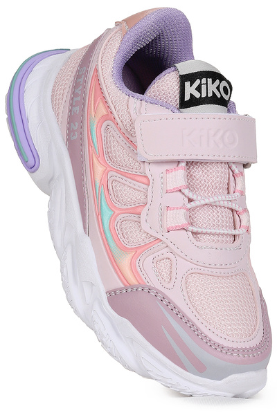 Kiko Kids Style Faylon Taban Günlük Cırtlı Kız Çocuk Spor Ayakkabı