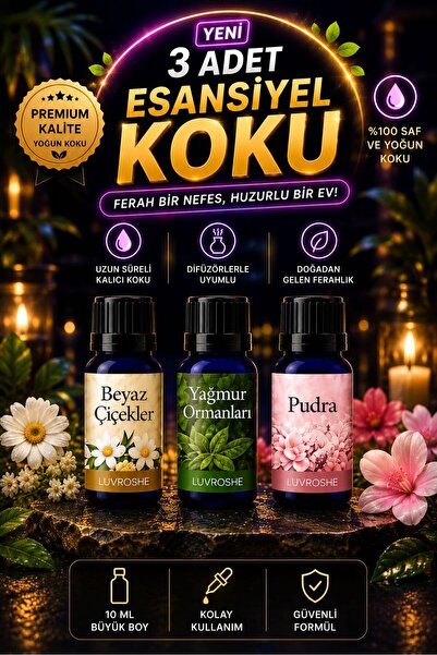 Fragrance set Essential Oil Incense Essence Room Fragrance Essential Oil 10ml Humidifier