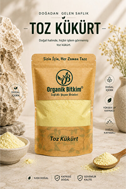 OB Organik Bitkim Toz Kükürt 500 gr