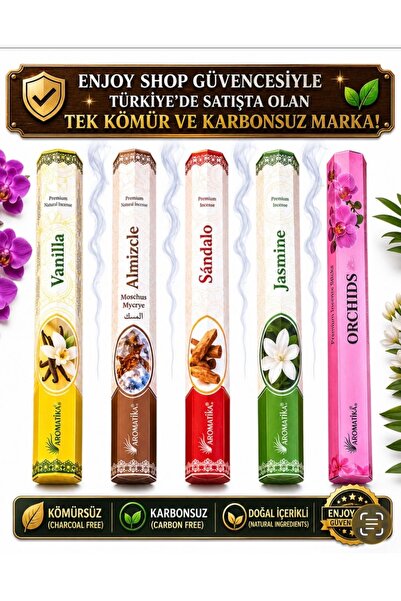sree vani 5 Muhteşem Koku Bir Arada: Amber, Vanilya, Sandal, Leylak, Lavanta,...