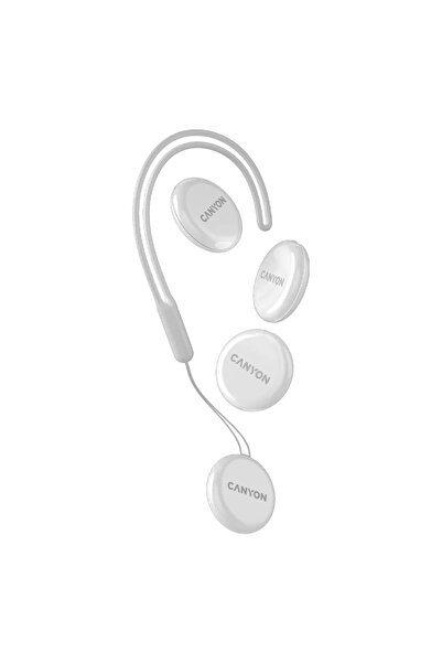 CANYON OnTag 1 Anti-Loss Tracking Device, (pack of 4), White