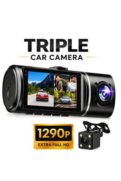 Loosafe Cameră auto DVR triplu Road Team Pro