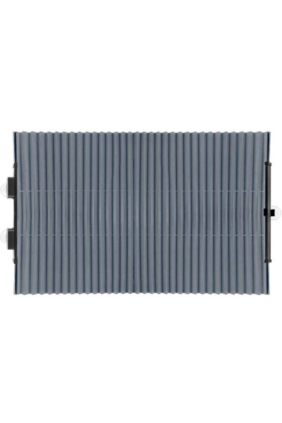 Tai Parasolar auto tip jaluzea cu ventuze 150 x 70 x 6 cm Gri