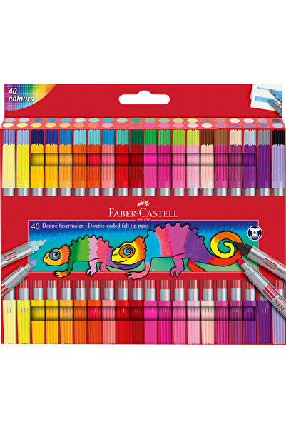 Faber Castell FABER-CASTELL CARIOCA 40 CULORI 2 VÂRFURI