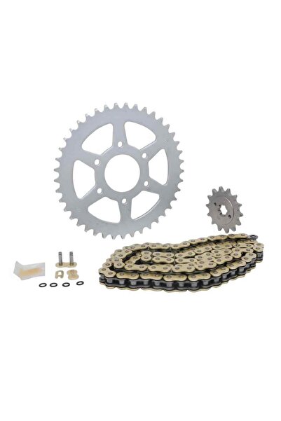 SEVGENT Bajaj Pulsar Rs 200 Ön-Arka Dişli Zincir Set O-Ringli 520H-110L 41-14...