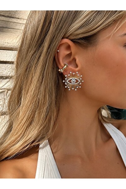 Sense of Atelier Evil Eye Luxe Earrings