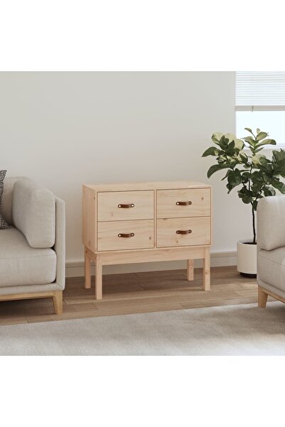 Concept Dulap consolă, 90x40x78 cm, lemn masiv de pin
