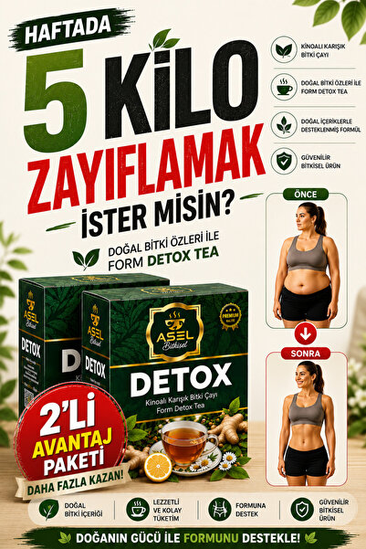 ASEL DETOX Detox Form Çayı Tok tutma diyet çay FİT YAŞAm zayıflamak kilo.verme