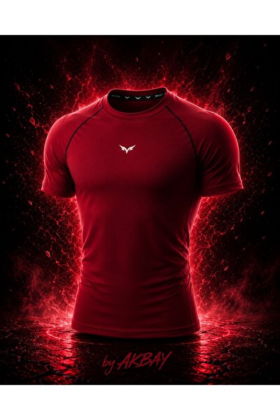 NOXRA Compression Slim Fit Gym Tişört Spor Fitness Antrenman Tişörtü