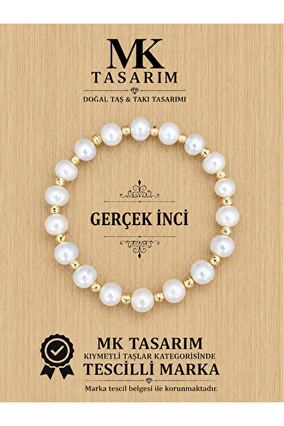 MK tasarım سوار من اللؤلؤ الحقيقي MK.7000.800