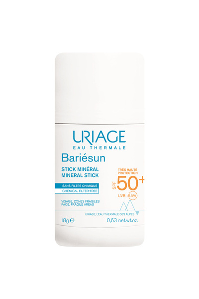 Uriage Stick de protecție solară minerală SPF50 Bariesun Uriage, 18 g