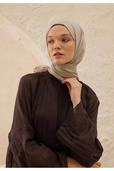 Freshscarfs Rami Viskon Şal Sıcak Gri