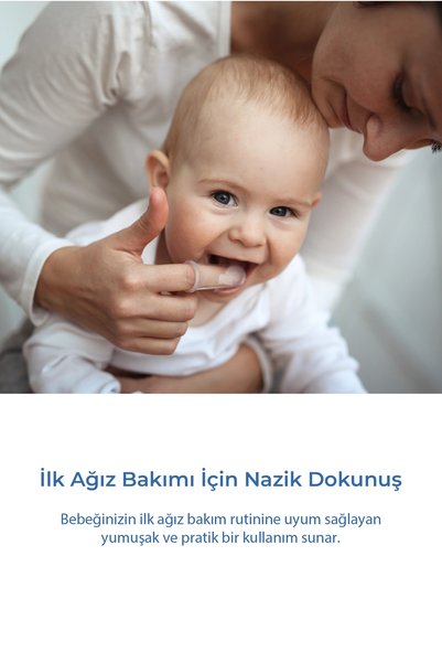Babyjem Parmak Diş Fırçası + Saklama Kabı Hediyeli