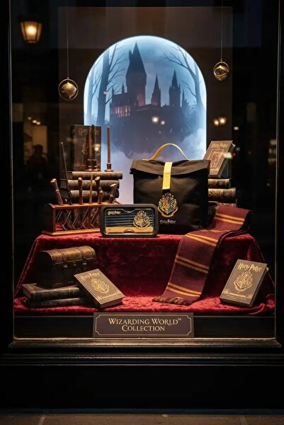 Miniso Harry Potter Lisanslı Yiyecek Kutusu & Yiyecek Çantası Seti