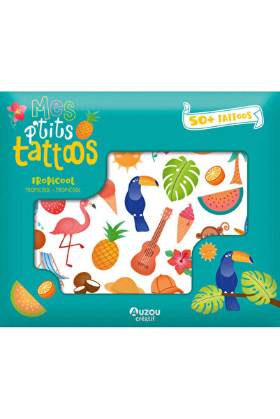 Auzou Tropical tattoo set, Auzou, Tropicool, 3 years+