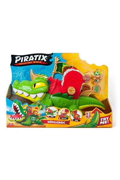 Piratix set de joaca, figurine, King Croc