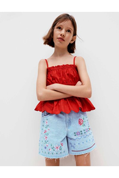 Marks & Spencer Denim Pamuklu Şort