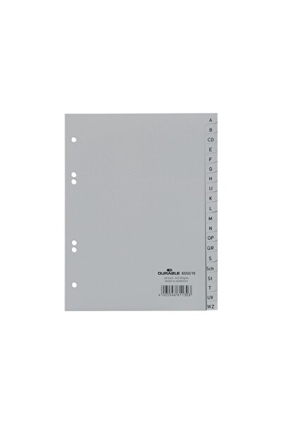 Durable Index plastic A5 A-Z
