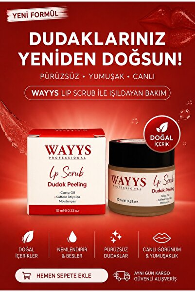 WAYYS professional DUDAK PEELİNGİ
