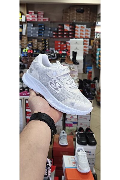 Kid's World Sa šljokicama Visok đon Velcro sportske cipele za devojčice