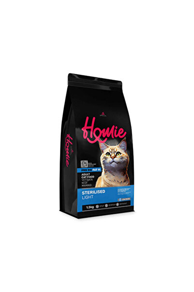Homie Tavuklu Düşük Tahıllı Kısırlaştırılmış Kedi Maması 1,5 Kg