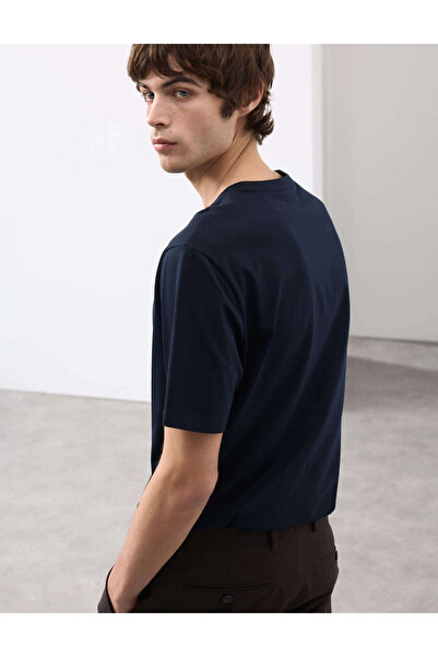 Marks & Spencer Yumuşak Dokulu V Yaka T-Shirt