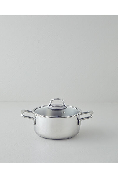 English Home Glow Çelik Derin Tencere 16x10 cm Silver
