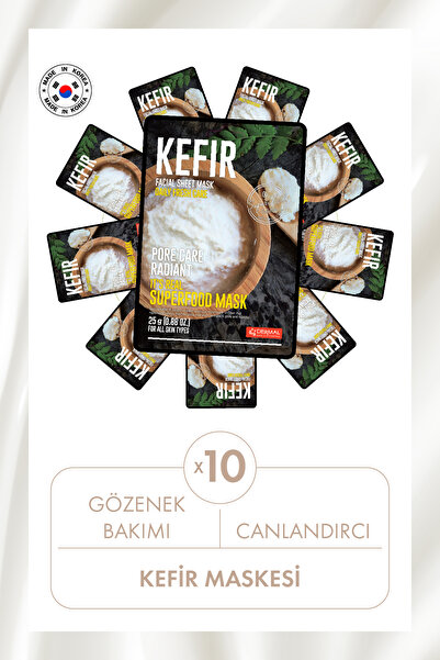 Dermal Pore Care and Revitalizing Kefir Mask 25 Gr 10 Pieces