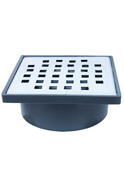 EVOSANITARY Sifon de pardoseală pătrat SV ST-300/310-1 100 mm 38 mm 40 mm