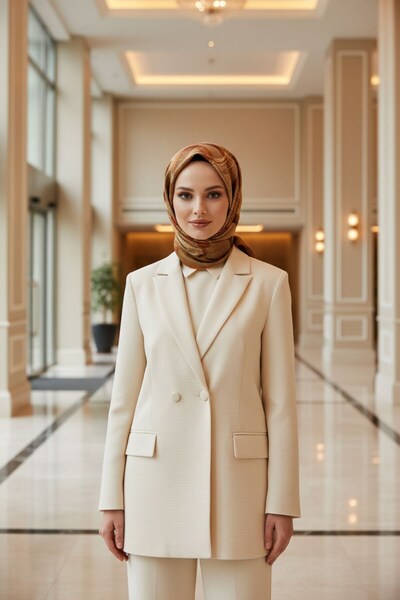 Vissona وشاح حريري من التويل