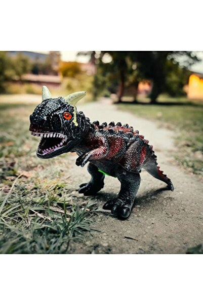 FEN TOYS Oyuncak Trex Dinazor Sesli Yumuşak Et Dolgu 30 Cm Oyuncak Dinozor