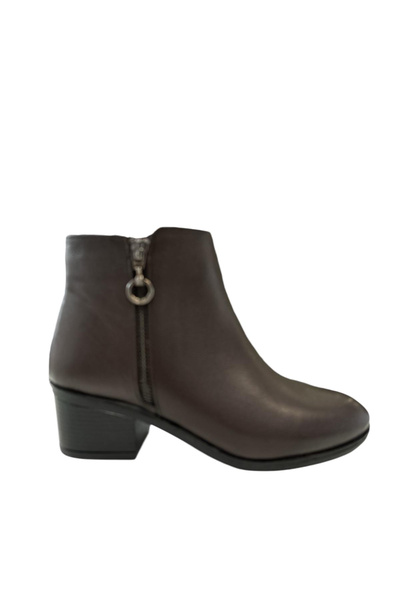Castle Black Yldz-87504-1 Women's Genuine Leather Classic Boots Brown