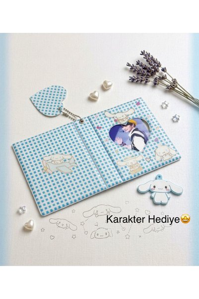 Genel Markalar Cinnamoroll Binder Kpop Fotokart Mini Albüm (2 FOTOKART HEDİYE...