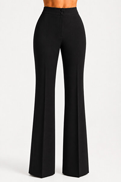 PEARL KREP KUMAŞ FLARE PANTOLON