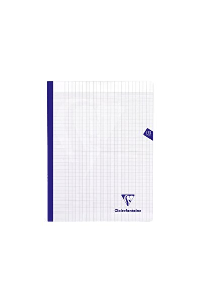 Clairefontaine Caiet cusut A4+ (24 x 32 cm), copertă PP, 96 pagini, linie fra...