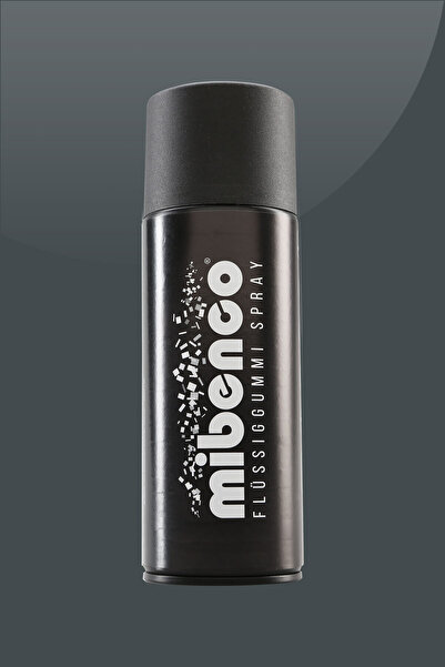 PLASTİDİP mibenco Sökülebilir Sıvı Folyo Kaplama Spreyi Parlak Demir Gri 400 ml